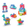 Mega Bloks Klocki Zestaw 60 el torba różowa - 331512 - zdjęcie 4